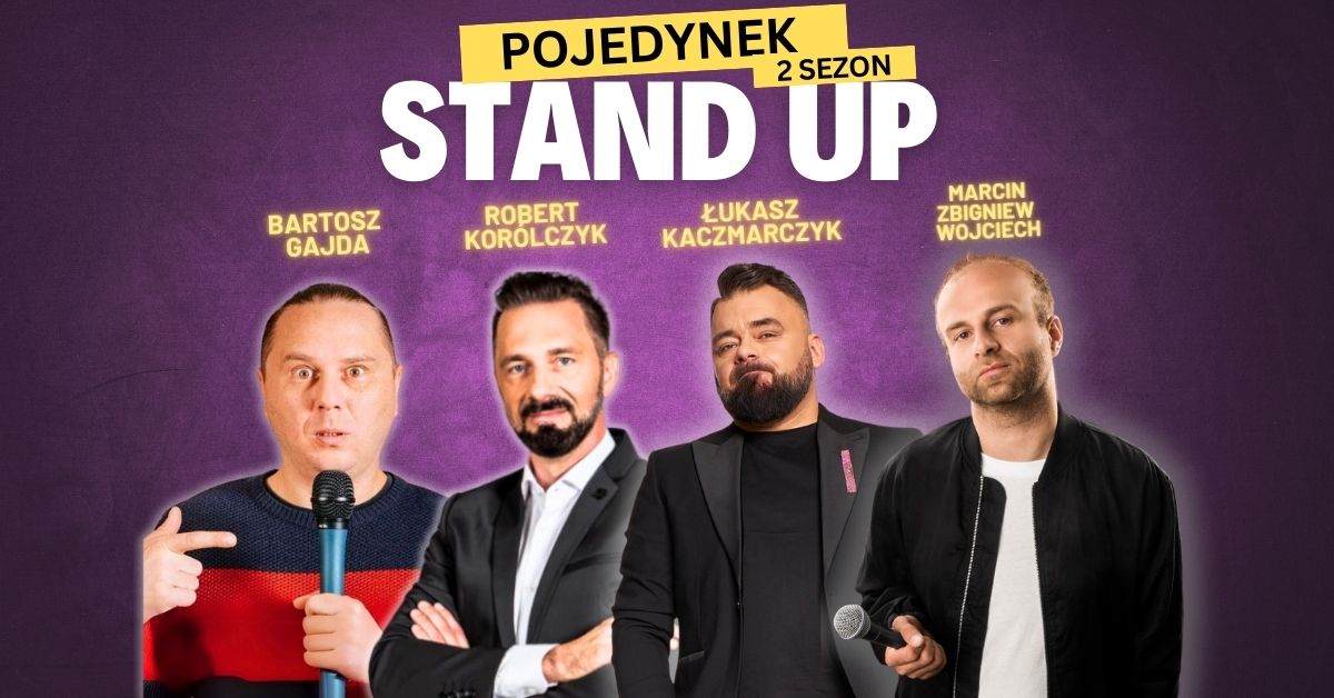 baner z wizerunkiem wykonawców i nazwą wydarzenia